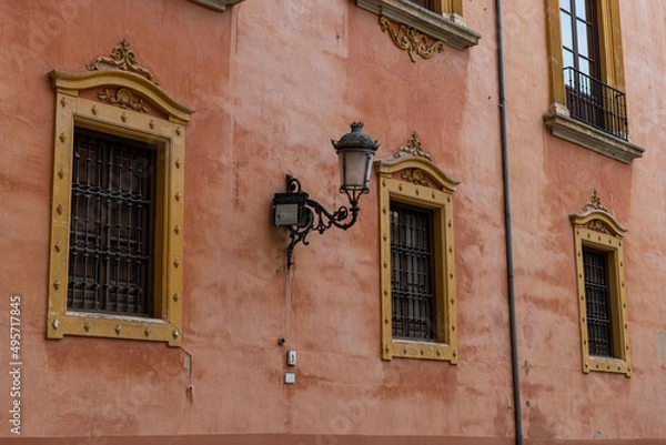 Fototapeta Granada from muslim architecture to Renaissence