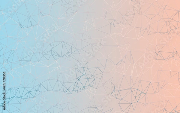 Fototapeta Background hexagon. Multicolor wallpaper hexagon. Color Zinnwaldite background geometric. Best business graphic. Backdrop polygonal style. 2d image.