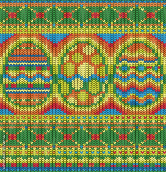 Obraz Пасхальные яйца, вектор