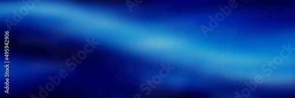Fototapeta Dark blue gradient background. blue radial gradient effect wallpaper.