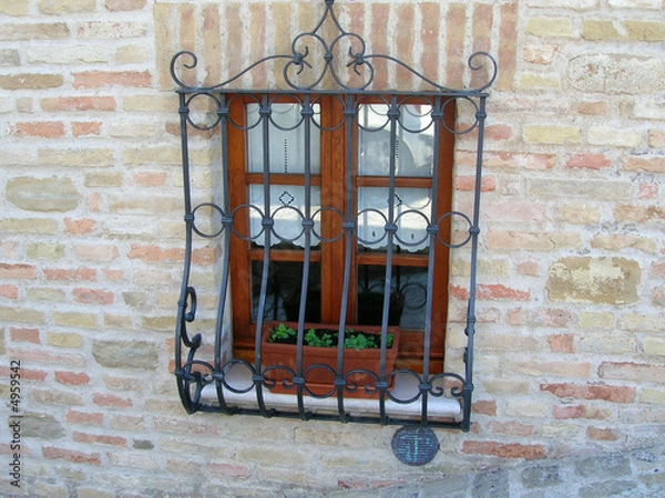 Obraz Fenster im Dorf