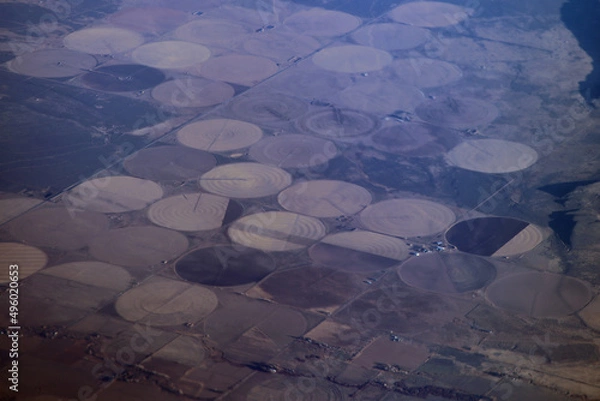 Fototapeta Center pivot irrigation