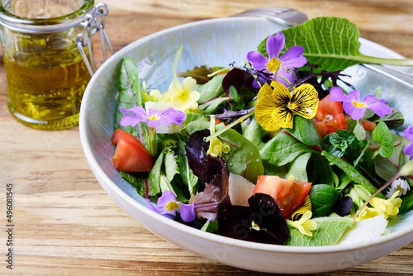 Obraz Wildflower salad