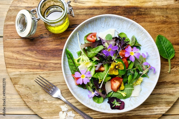 Obraz Wildflower salad