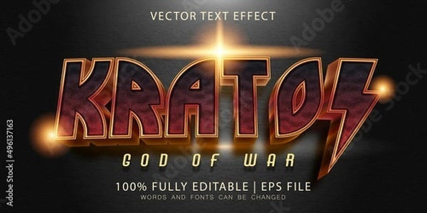 Obraz heroes Editable Text Effect