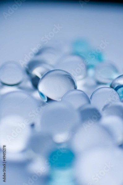 Fototapeta 透明なガラス玉