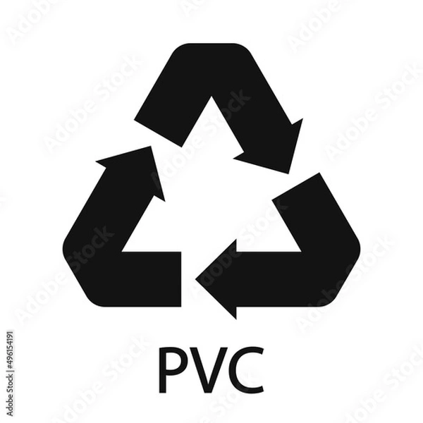 Obraz High-density Polyethylene 03 PVC Icon Symbol