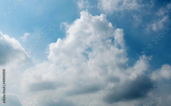 Obraz A large cloud in the sky