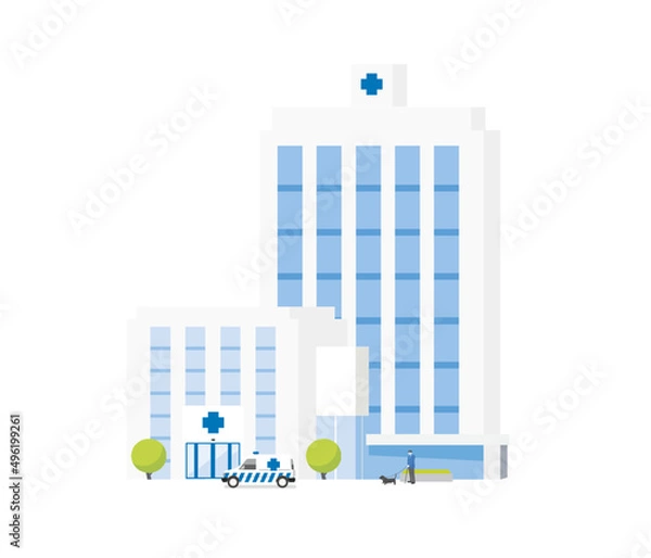 Obraz Hospital vector