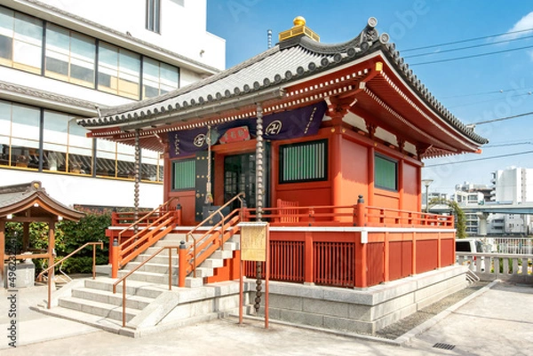 Obraz 東京都台東区の浅草寺駒形堂