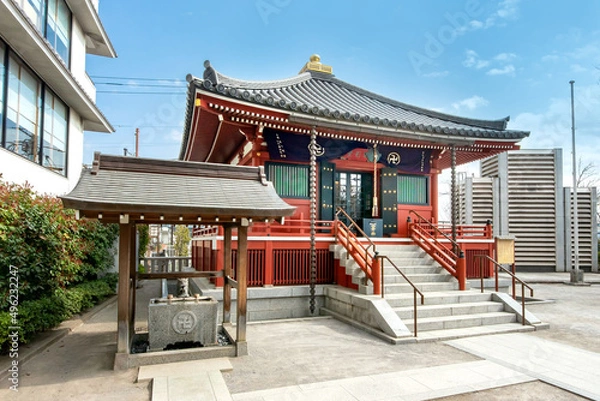 Obraz 東京都台東区の浅草寺駒形堂