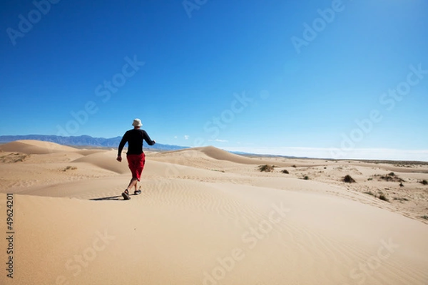 Obraz Hike in desert