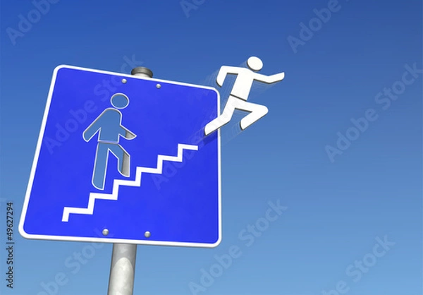 Obraz Karrieresprung