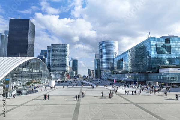 Obraz Dzielnica La Defense w Paryżu