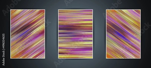 Fototapeta Colorful background illustration. Abstract gradient artwork. Minimal flat style