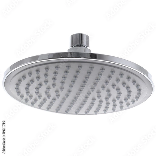 Fototapeta Large diameter rain shower head.