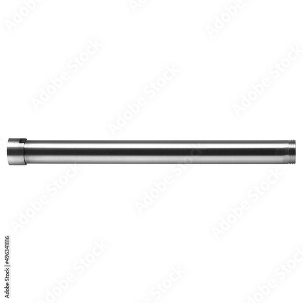Obraz Steel pipe. Shower column extension.
