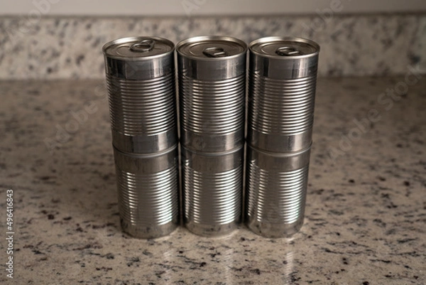 Obraz Canned food drive