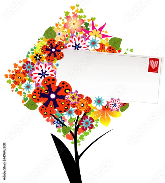 Obraz Envelope and Tree