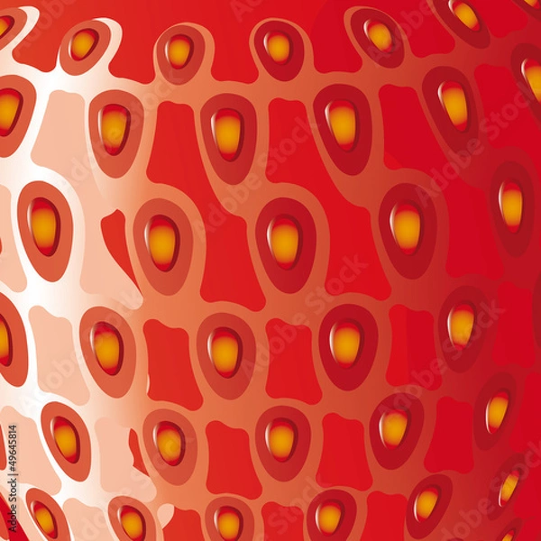 Fototapeta Texture fraise