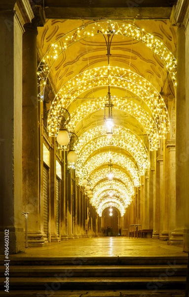 Obraz arches at night