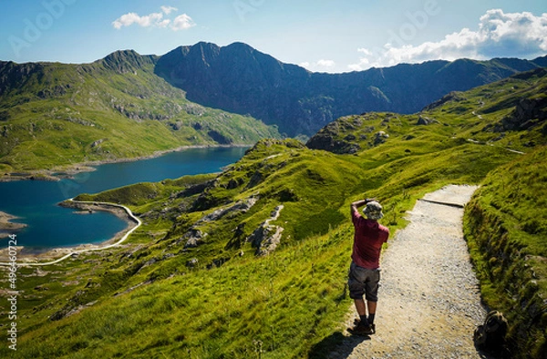 Obraz hiking in the mountains