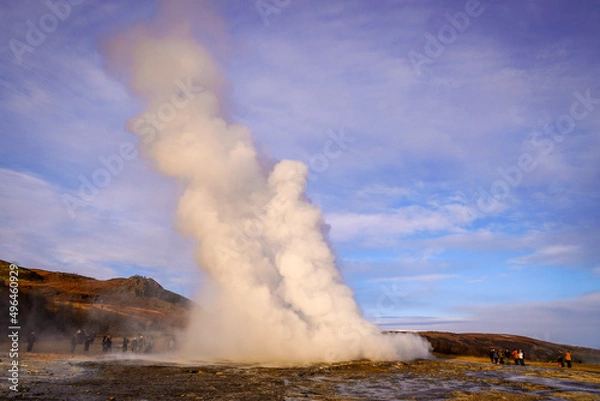 Obraz geyser