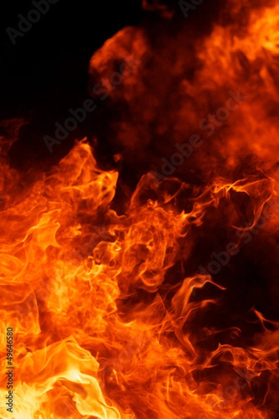Obraz blaze fire flame texture background