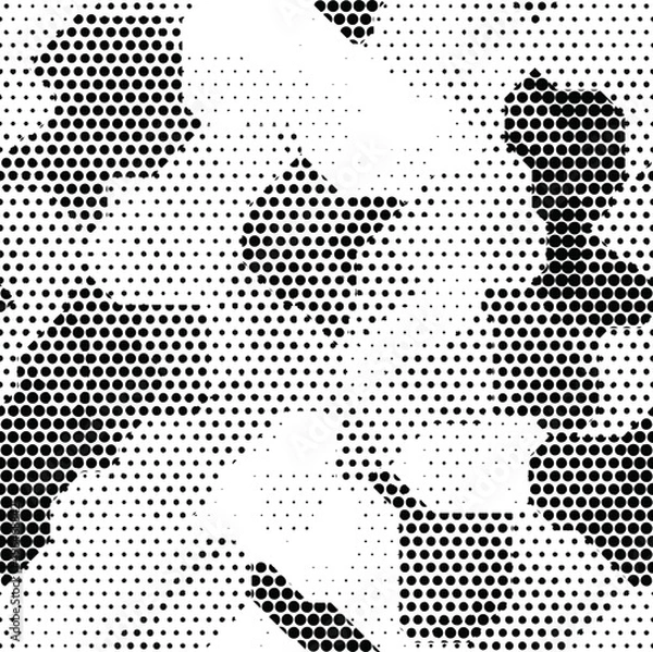 Fototapeta Geometric Abstract Decorative Seamless Pattern Background