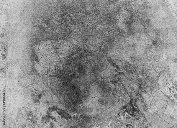 Fototapeta Black and white graphic Texture with scratches for design and backgrounds