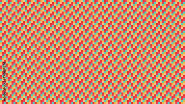 Obraz Colorful mosaic tile pattern background.