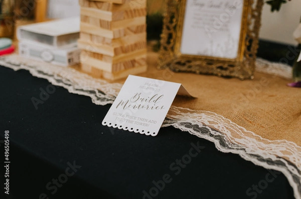 Obraz Wedding Guestbook