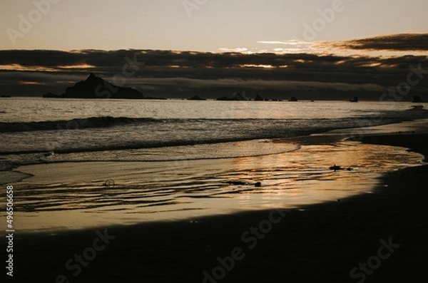 Obraz Oregon beach sunset