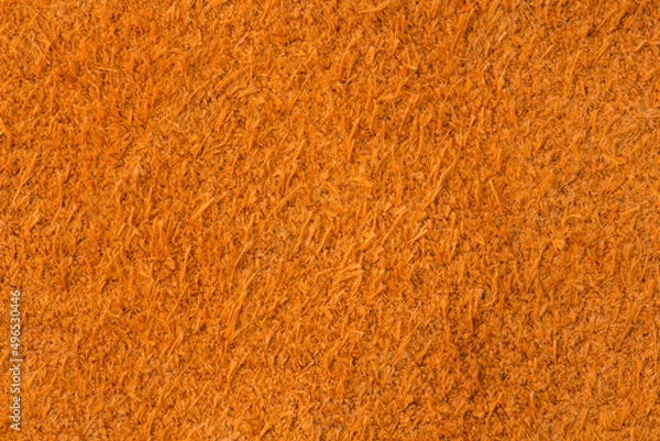 Obraz Orange suede, natural leather, texture, background.