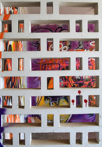 Obraz Layered Graffiti 