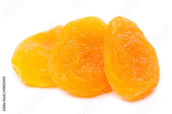 Fototapeta dried apricots. macro