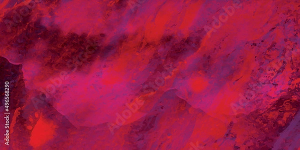 Fototapeta Fantasy smooth light pink, purple shades and blue watercolor paper textured illustration for grunge design.abstract light graphic background.