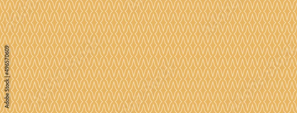 Fototapeta Simple background pattern on gold. Seamless pattern, texture. Vector illustration