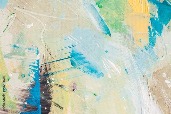 Fototapeta painted abstract background