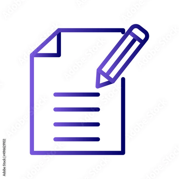 Fototapeta Content Icon