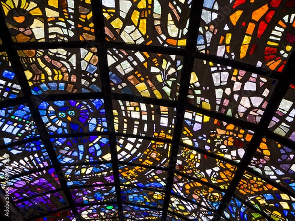 Obraz 【グラフィック素材】彫刻の森美術館の美しい塔