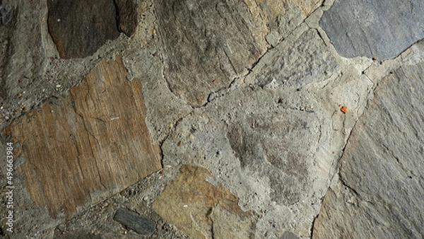 Fototapeta Steine Stone Texture Struktur Structure Nahaufnahme Background Hintergrund Sandstein 