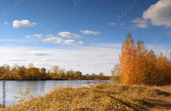 Obraz beautiful autumn landscape