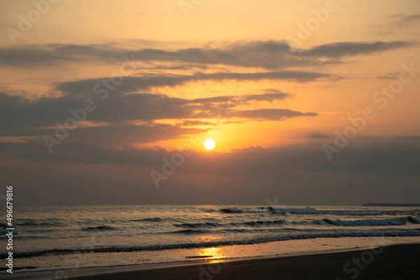 Obraz sunset on the sea