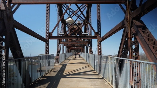 Obraz bridge over the river