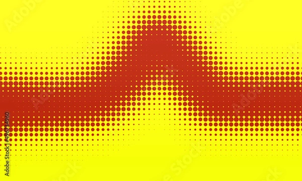 Fototapeta Abstract halftone color dotted background wallpaper.