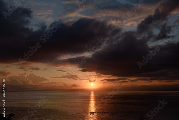 Obraz sunset over the sea