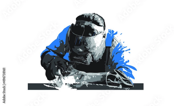 Obraz Welder