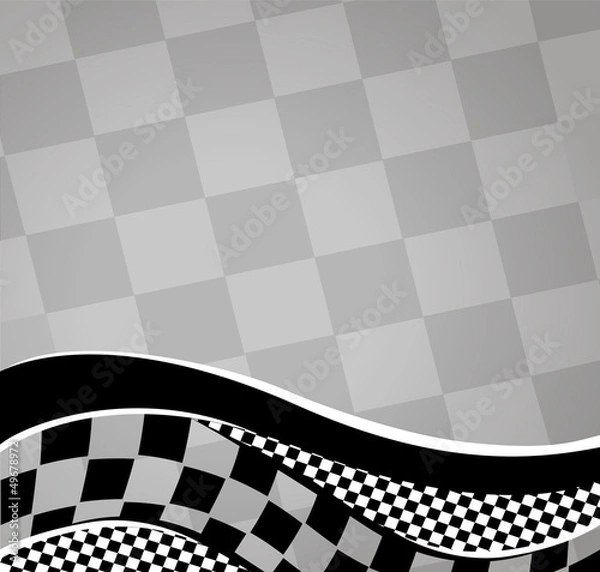 Fototapeta vector checkered racing background. EPS10