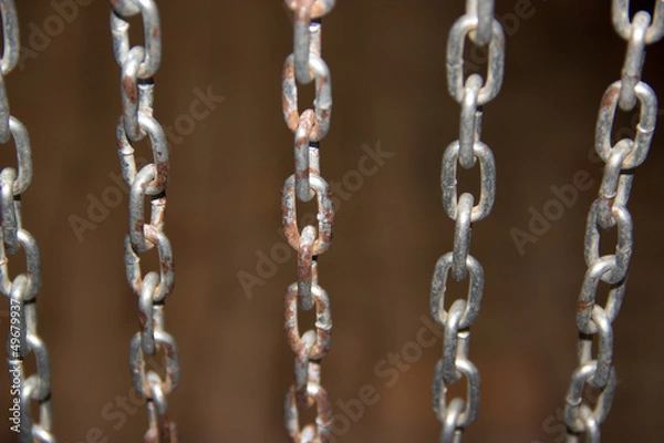 Obraz rust on fetters